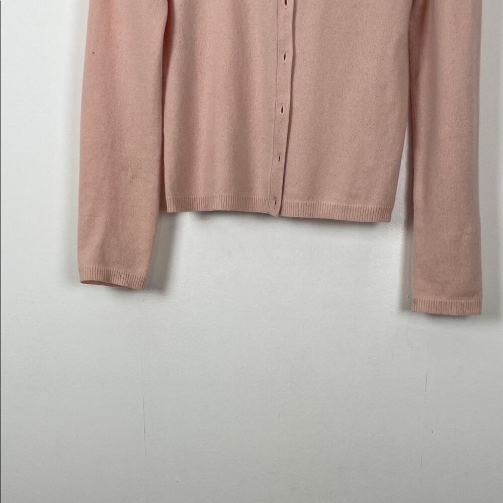 Weekend By Max Mara Cashmere Pink Embroidered Grapes Women's M Cardigan Sweater - Picture 2 of 11